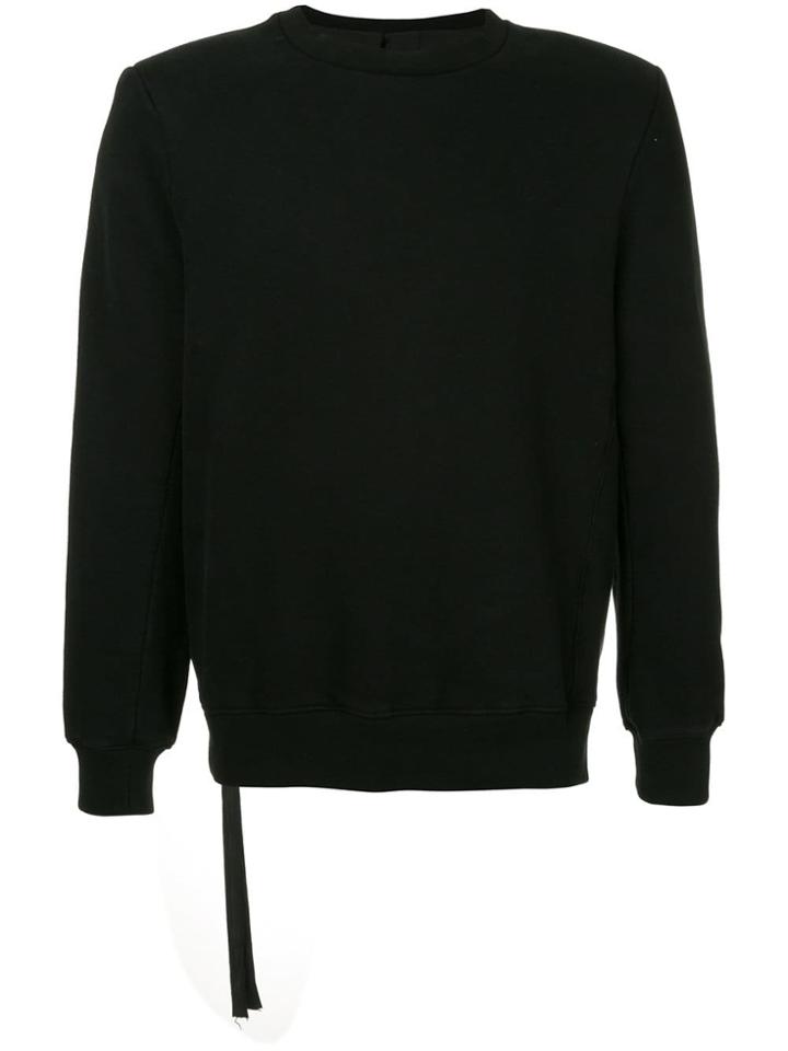 Unravel Project Crew Neck Sweatshirt - Black