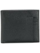 Bally Folded Design Wallet - Black