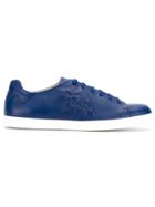 Emporio Armani Lace-up Sneakers - Blue