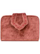 Mehry Mu Fey Box Clutch Bag - Pink & Purple