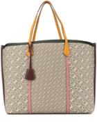 Tory Burch Perry Jacquard Oversized Tote Bag - Grey