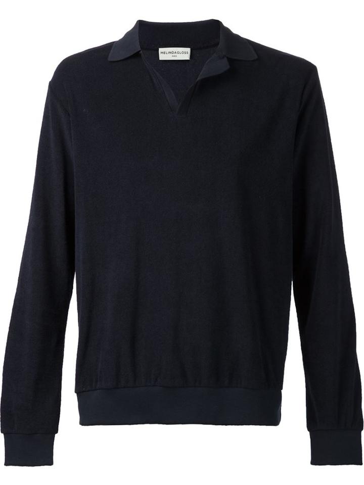 Melinda Gloss 'terry' Polo Shirt