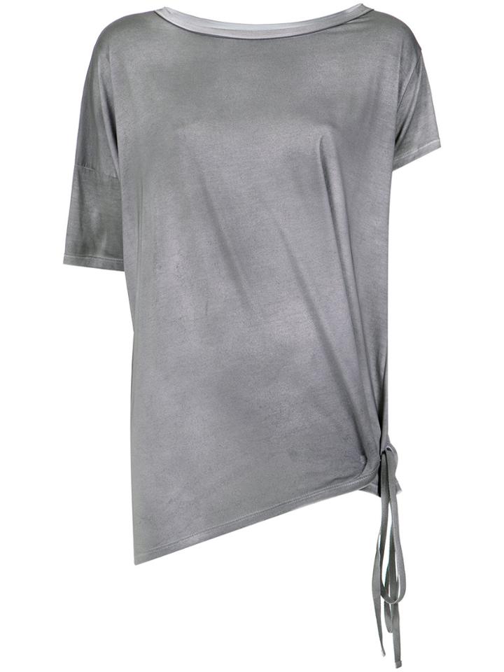 Uma Raquel Davidowicz Smoked Effect Top - Grey