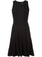 Michael Michael Kors Sleeveless Flared Dress, Women's, Size: 8, Black, Nylon/spandex/elastane/viscose