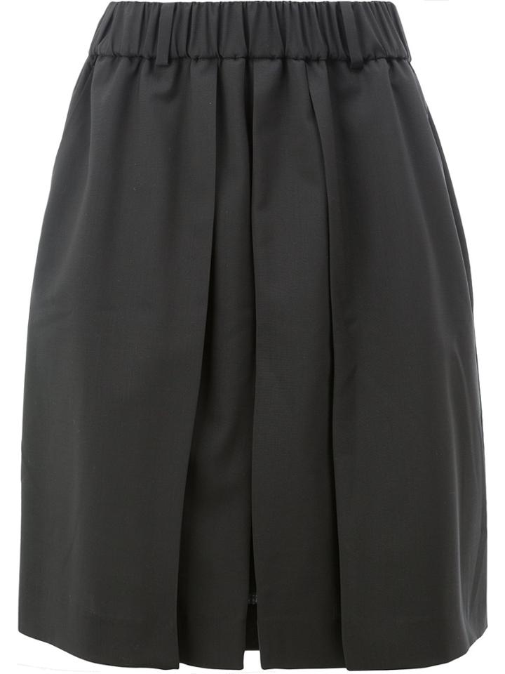 Moohong Pleated Shorts - Black