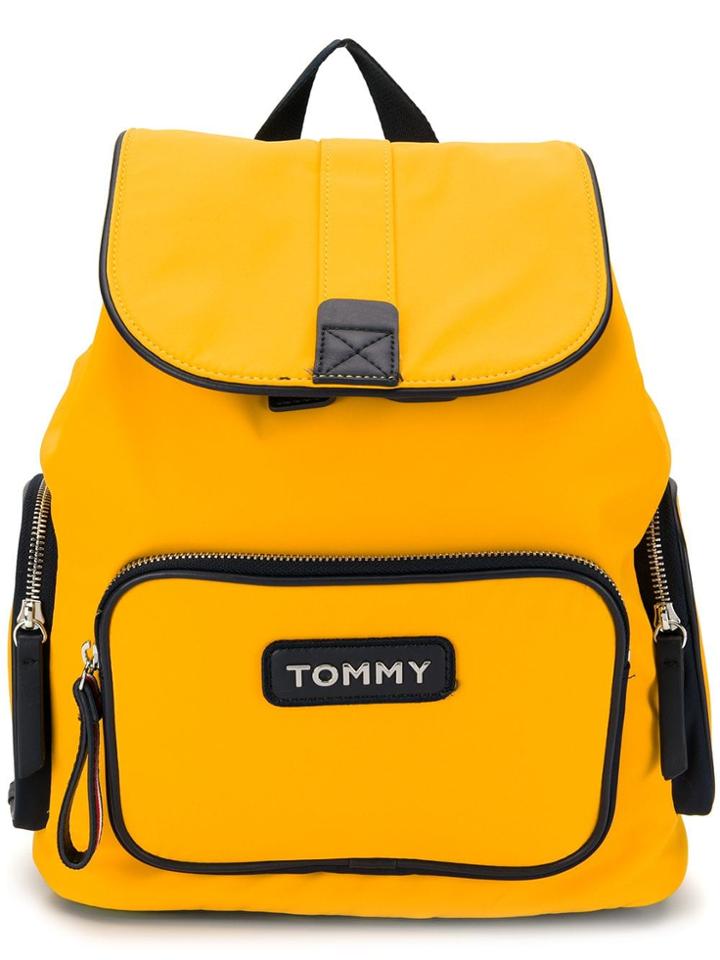 Tommy Hilfiger Varsity Backpack - Yellow