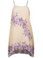 Twin-set Floral Print Top - Neutrals