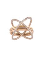 Charlotte Chesnais Crossover Ring - Metallic