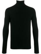 Transit Ribbed Knit Sweater - Black