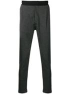 Low Brand Side Stripe Track Pants - Grey