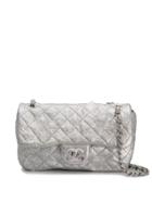 Chanel Vintage Large Ice Cube Runway 2010 Bag - Silver