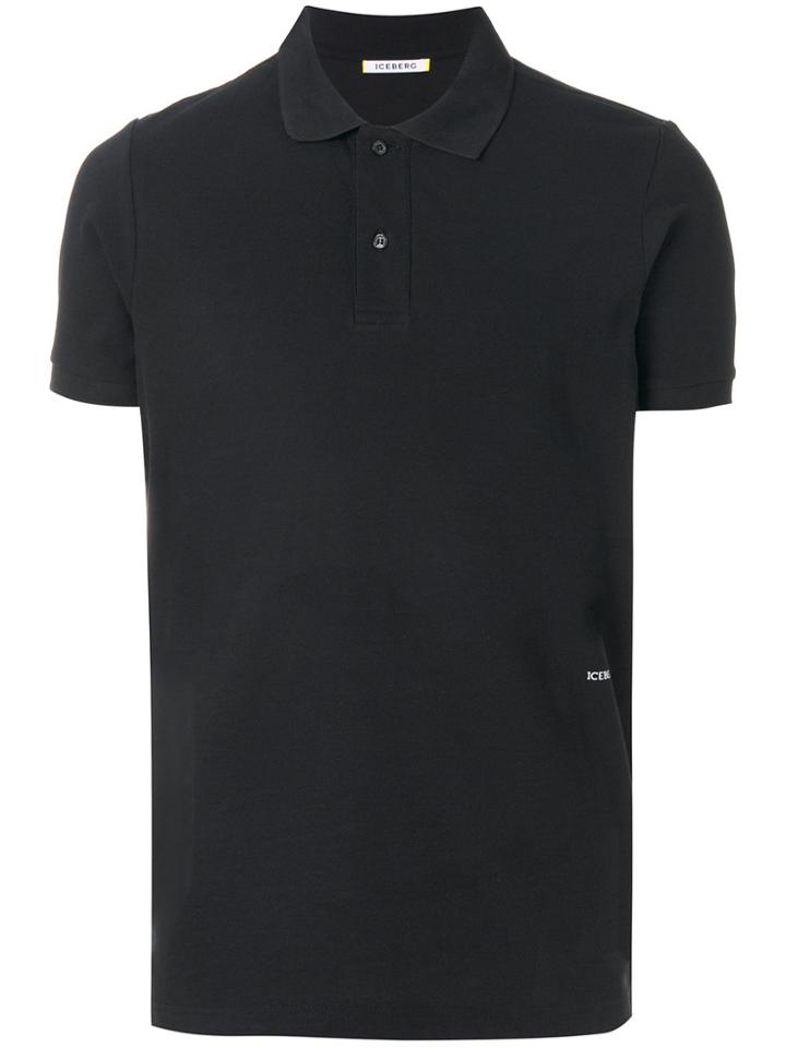 Iceberg Classic Polo Shirt - Black