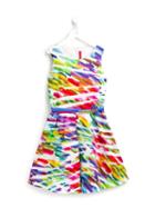 Loredana Painterly Print Dress, Girl's, Size: 12 Yrs