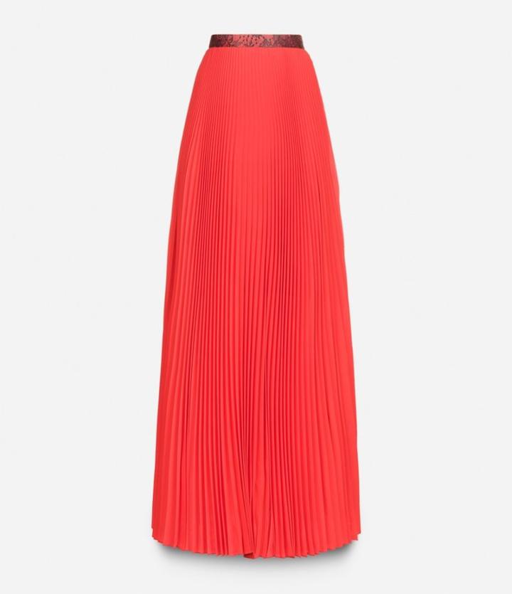 Christopher Kane Long Pleated Skirt