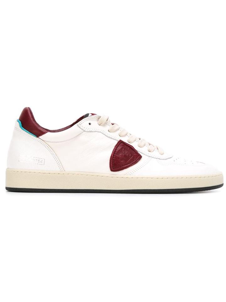 Philippe Model Logo Patch Sneakers
