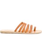 Ancient Greek Sandals Niki Sandals, Women's, Size: 39, Brown, Leather