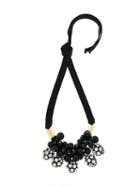 Marni Strass Cluster Necklace, Women's, Metallic