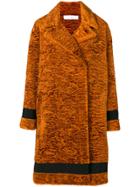 Victoria Victoria Beckham Oversized Coat - Yellow & Orange