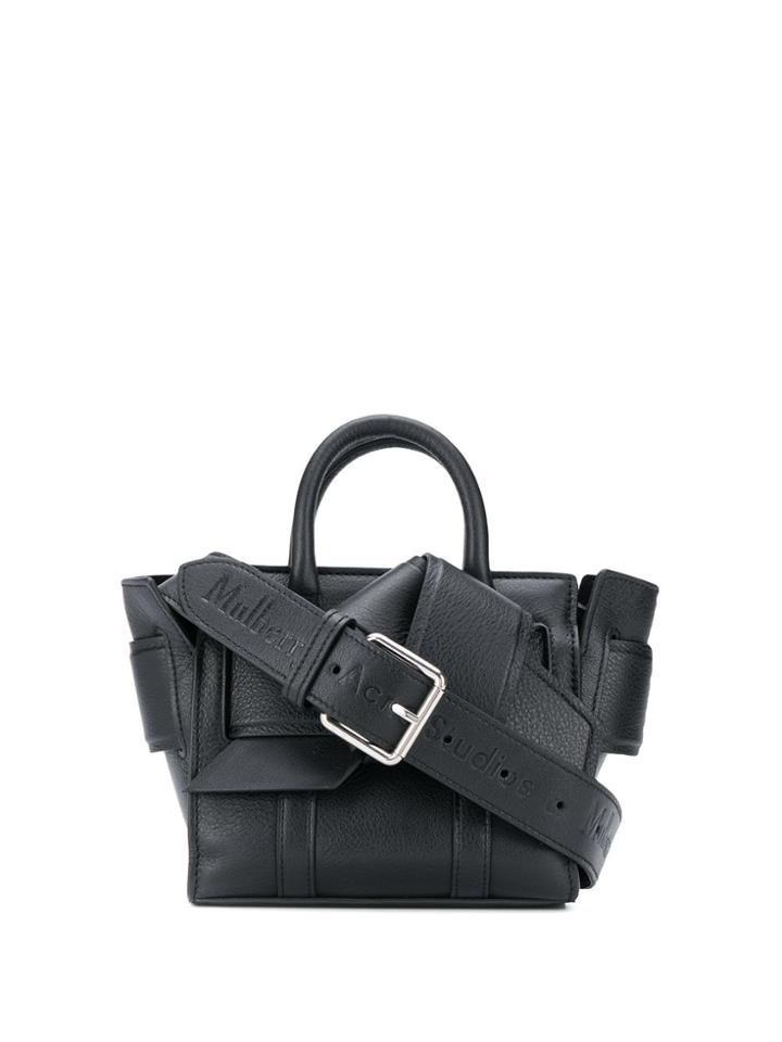 Acne Studios & Mulberry Micro Musubi Bayswater Tote Bag - Black