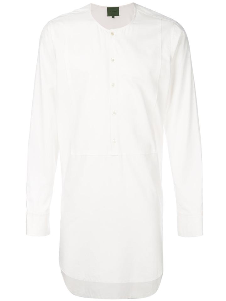 Amen Long-cut Shirt - White