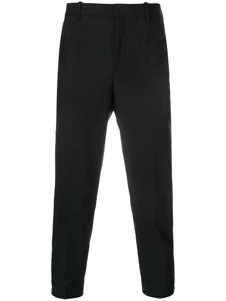 Neil Barrett Tailored Fitted Trousers - Grey