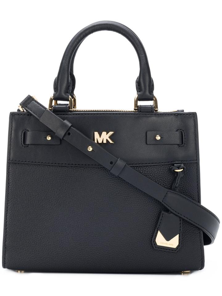 Michael Michael Kors Reagan Mini Satchel - Black