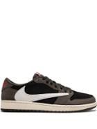Jordan X Travis Scott Air Jordan 1 Low Sneakers - Black