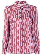 L'autre Chose All-over Print Shirt - Blue