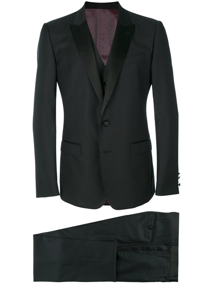 Dolce & Gabbana Three-piece Dinner Suit - Black