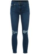 Nobody Denim Geo Skinny Ankle Positivity - Blue