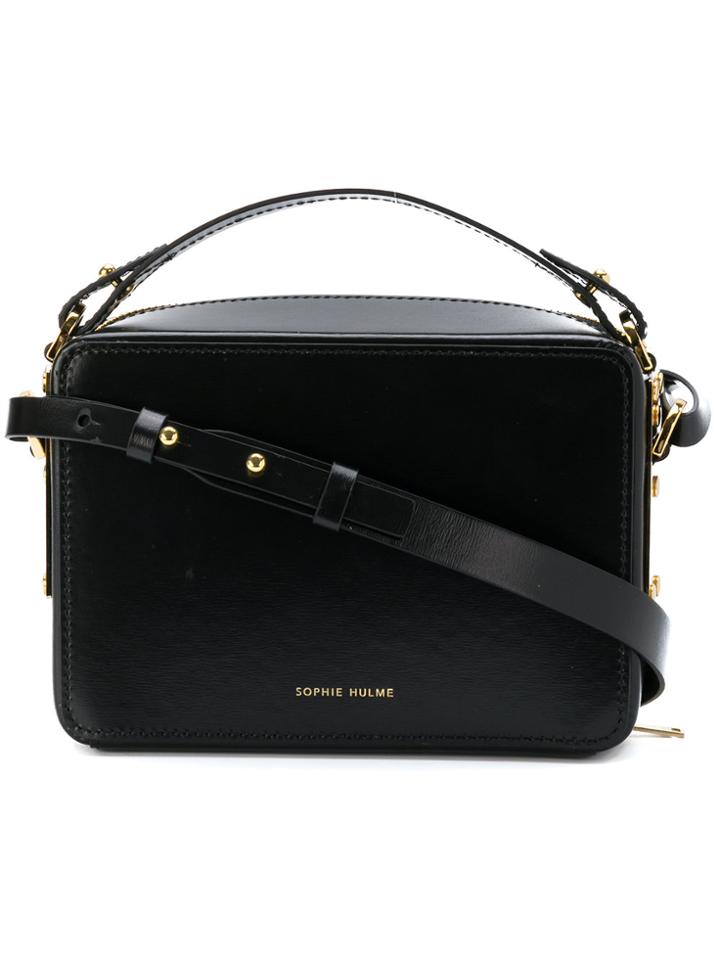 Sophie Hulme Box Shoulder Bag - Black