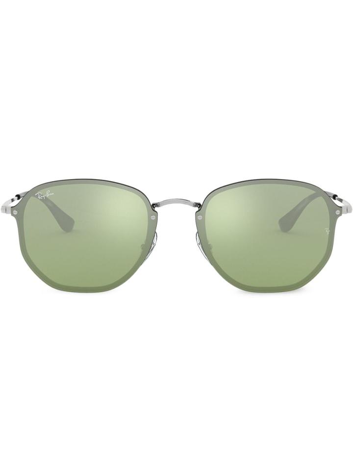 Ray-ban Blaze Hexagonal - Silver