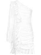 Rebecca Vallance Argentine One Shoulder Mini Dress - White