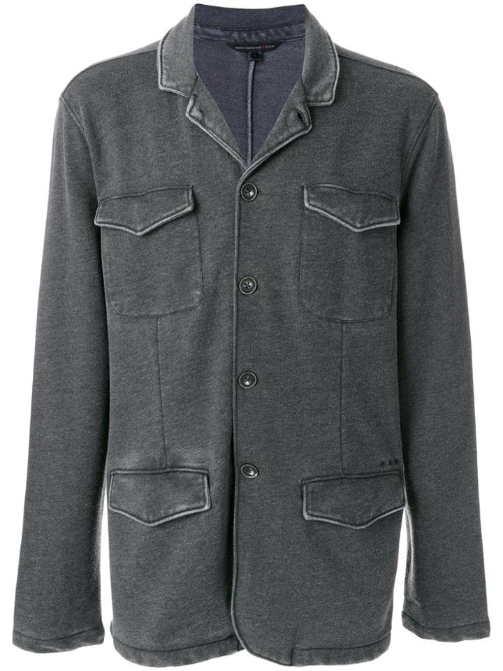 John Varvatos Faded Casual Blazer - Grey