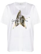 Golden Goose Faded Star Print T-shirt - White