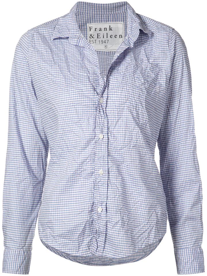 Frank & Eileen - 'barry Fit' Shirt - Women - Cotton - L, Blue, Cotton