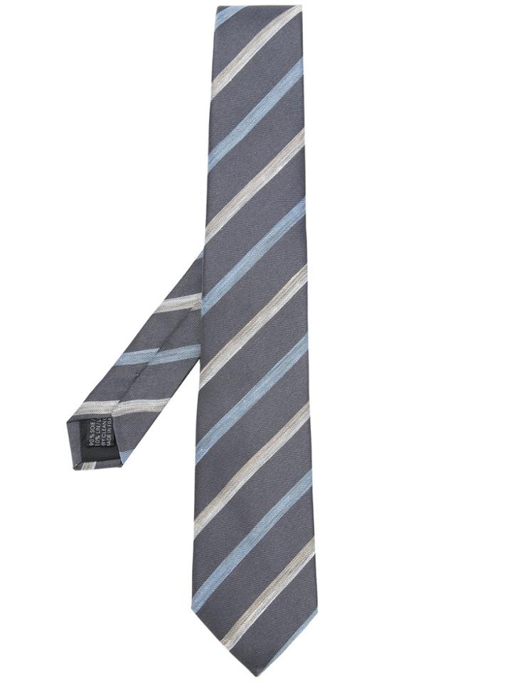 Cerruti 1881 Diagonal Stripe Tie - Blue