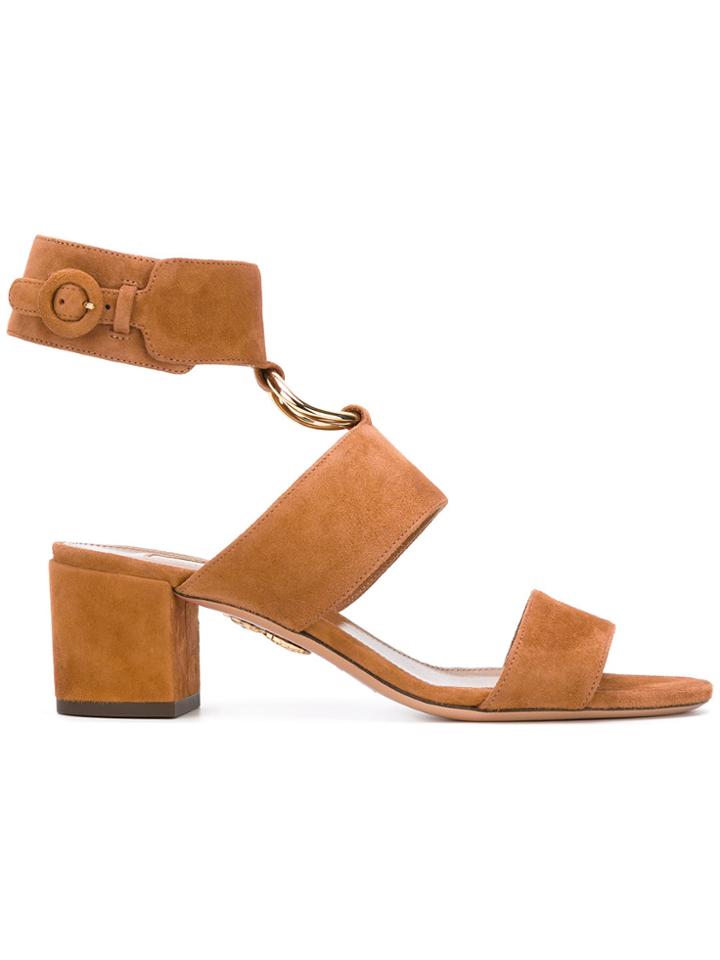 Aquazzura 'safari' Sandals - Brown