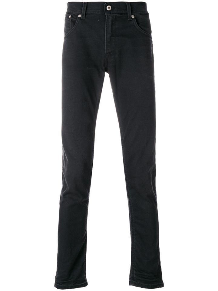 Dondup Classic Straight-leg Jeans - Black