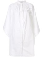 Jil Sander Billowing Structured Blouse - White