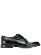 Green George Oxford Shoes - Black