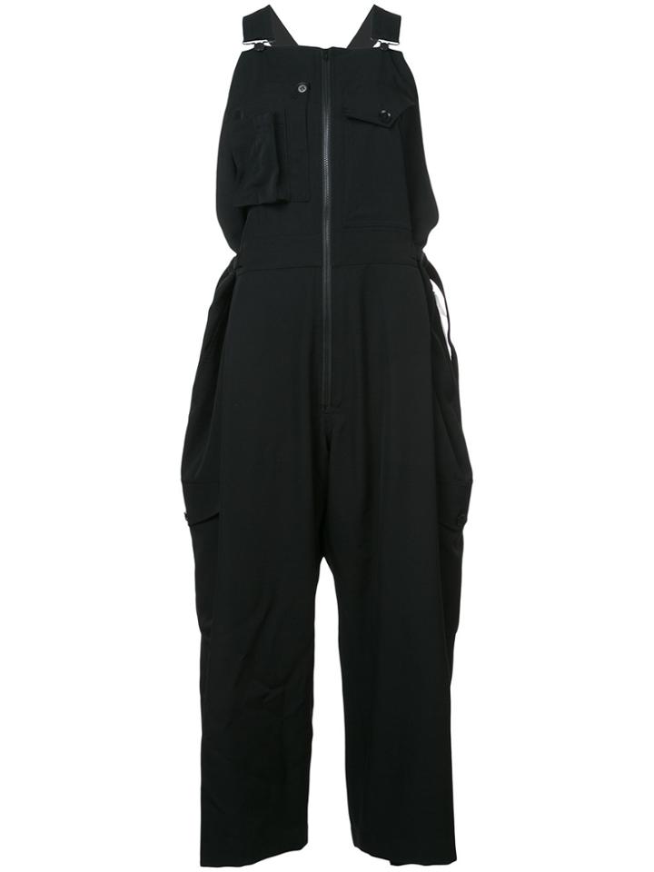 Yohji Yamamoto Oversized Work Overalls - Black