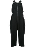 Yohji Yamamoto Oversized Work Overalls - Black