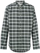 Norse Projects Checked Shirt - Green
