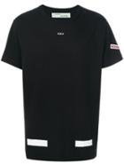 Off-white - Logo Patch T-shirt - Men - Cotton - Xs, Black, Cotton