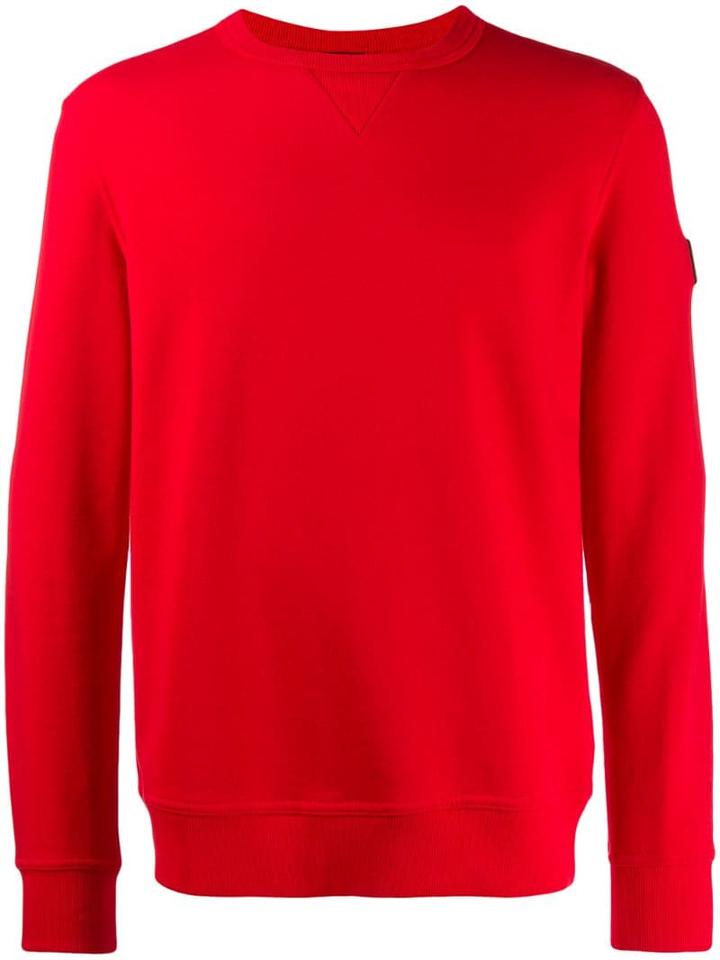 Boss Hugo Boss Crew Neck Sweatshirt - Red