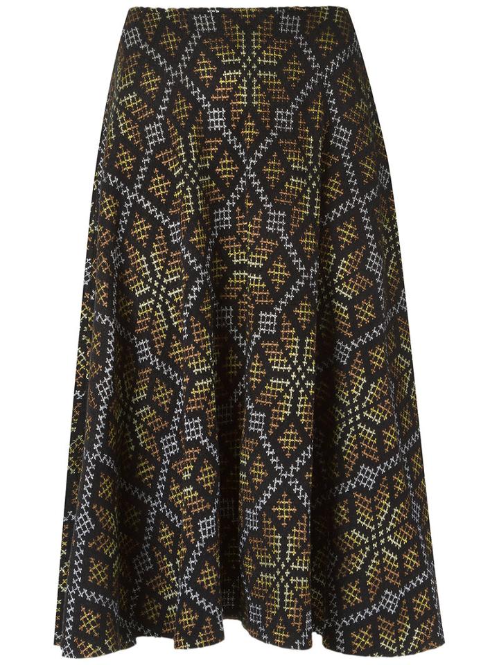 Cecilia Prado - Knitted Skirt - Women - Acrylic/polyamide/viscose - Pp, Black, Acrylic/polyamide/viscose