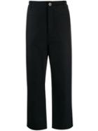 Loewe Cropped Tailored Trousers - Blue