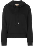 Burberry Embroidered Detail Hoodie - Black