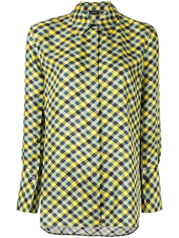 Joseph Gingham Shirt - Yellow
